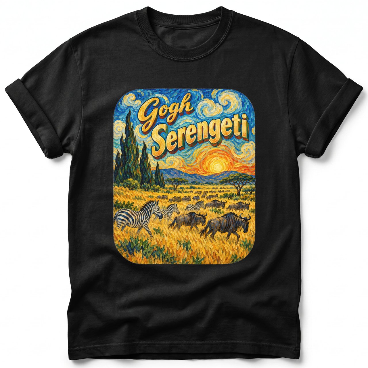 Gogh Serengeti ~ Comfort Colors Premium Tee