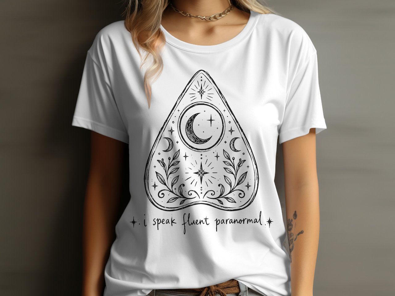 I Speak Fluent Paranormal Tee