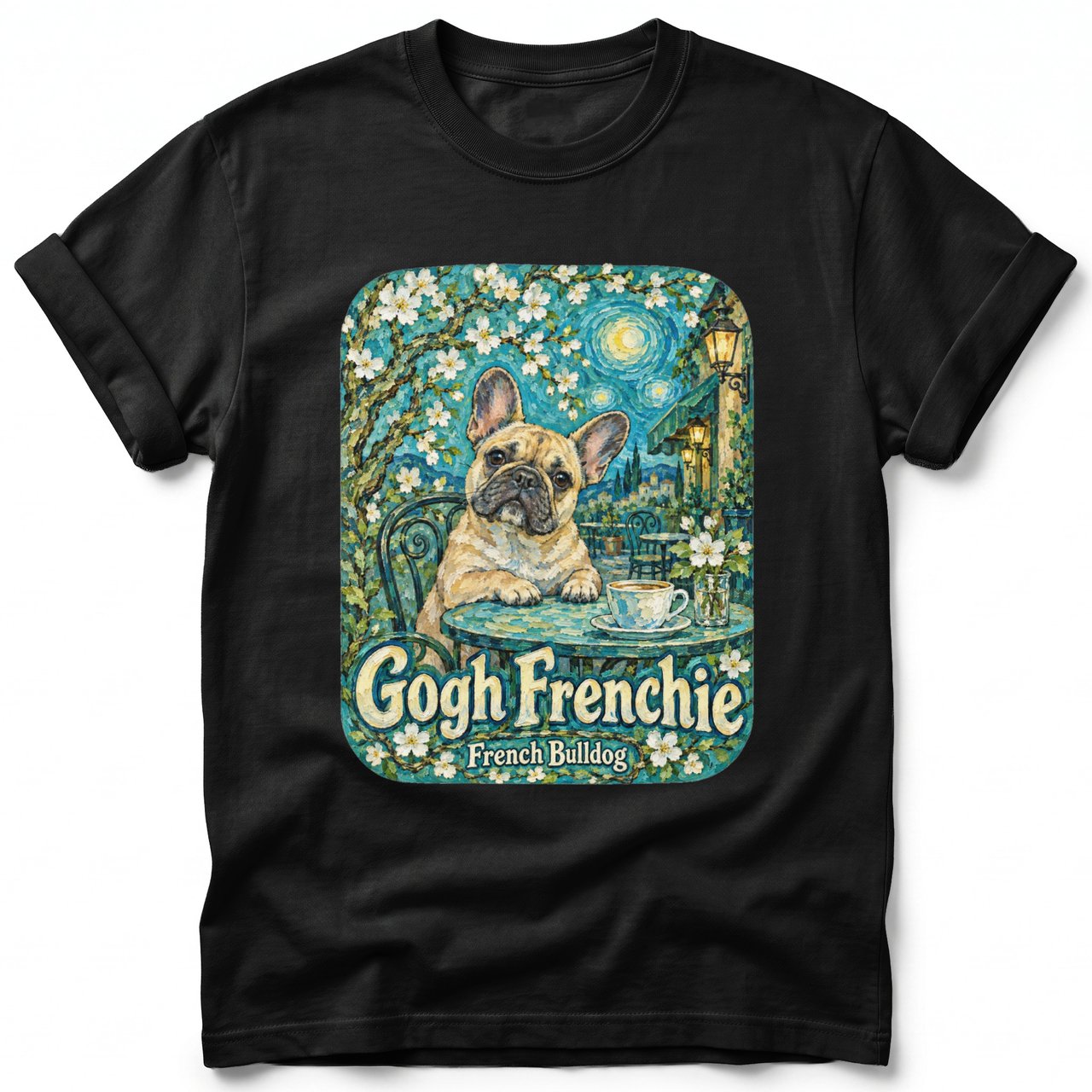 Gogh Frenchie ~ Comfort Colors Premium Tee