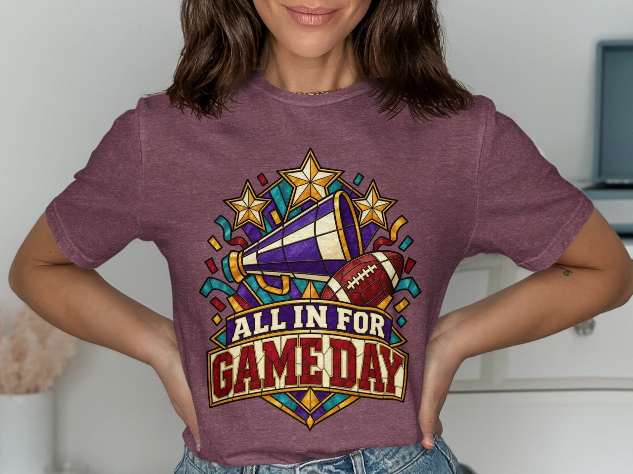 All In For Game Day Tee