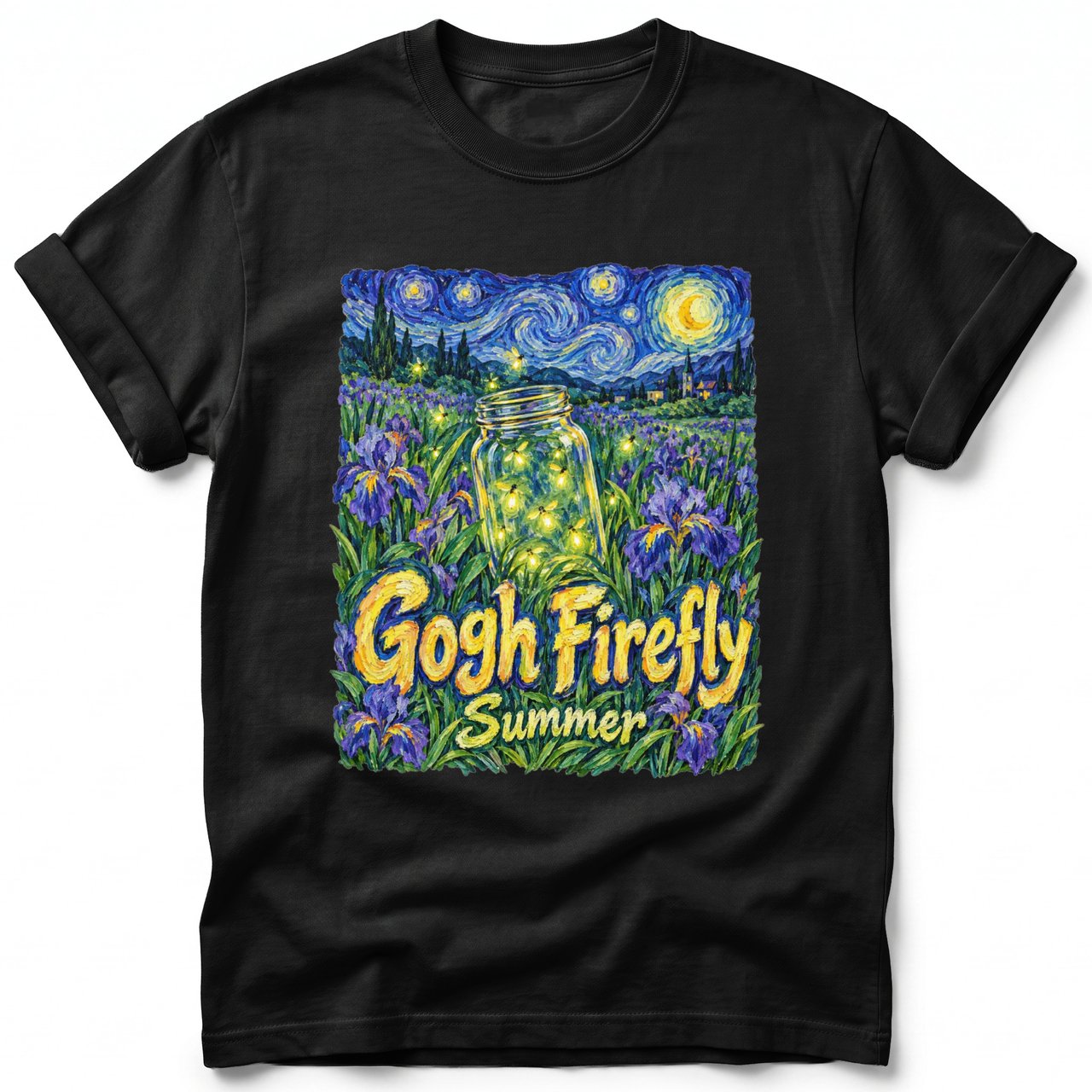 Gogh Firefly ~ Comfort Colors Premium Tee