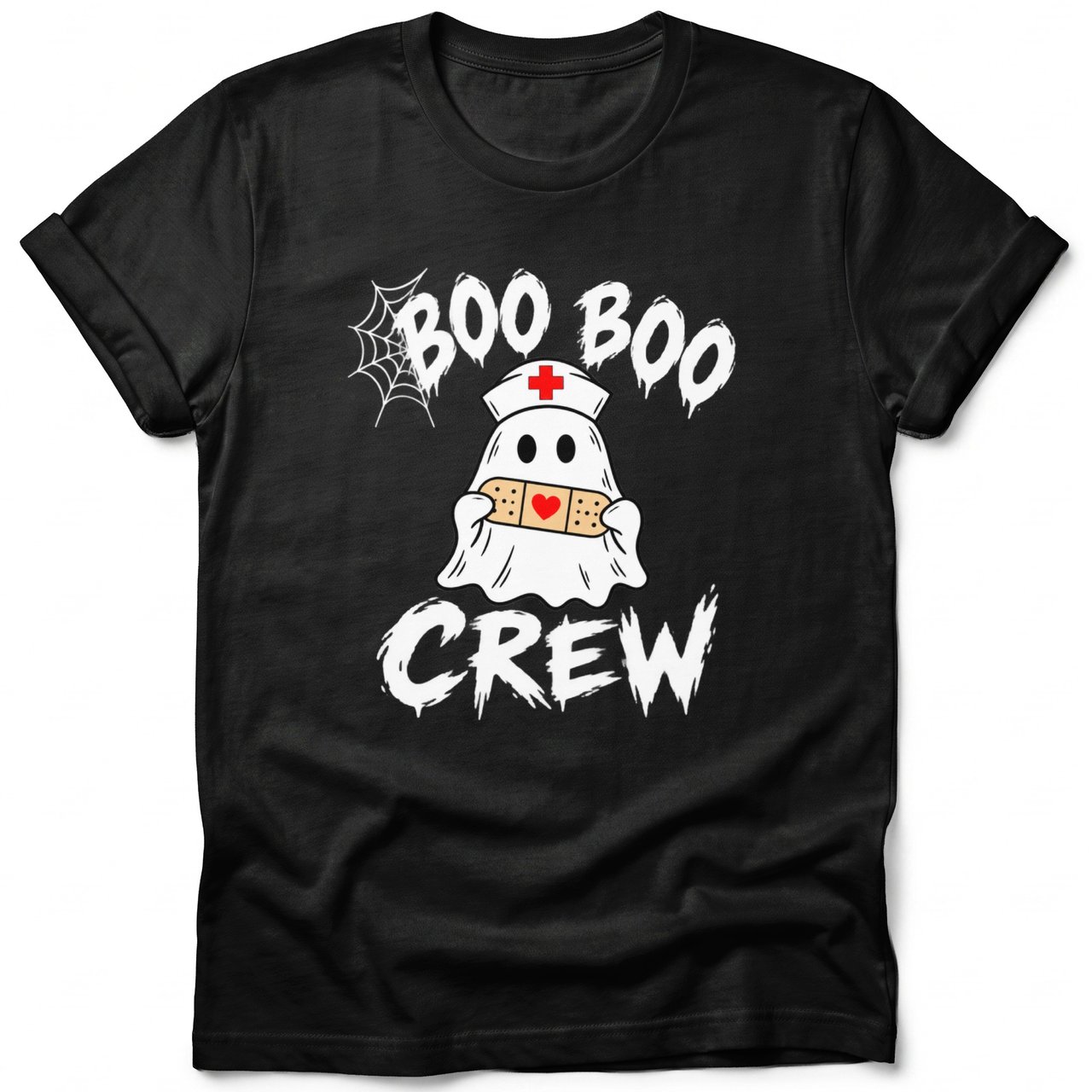 Boo Boo Crew Ghost Nurse Tee