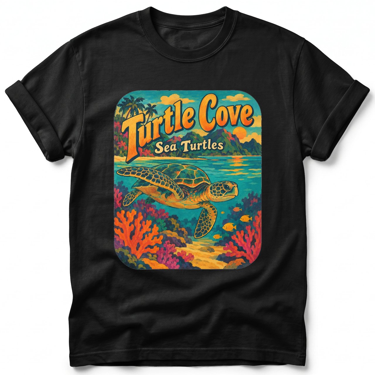 Turtle Cove ~ Comfort Colors Premium Tee