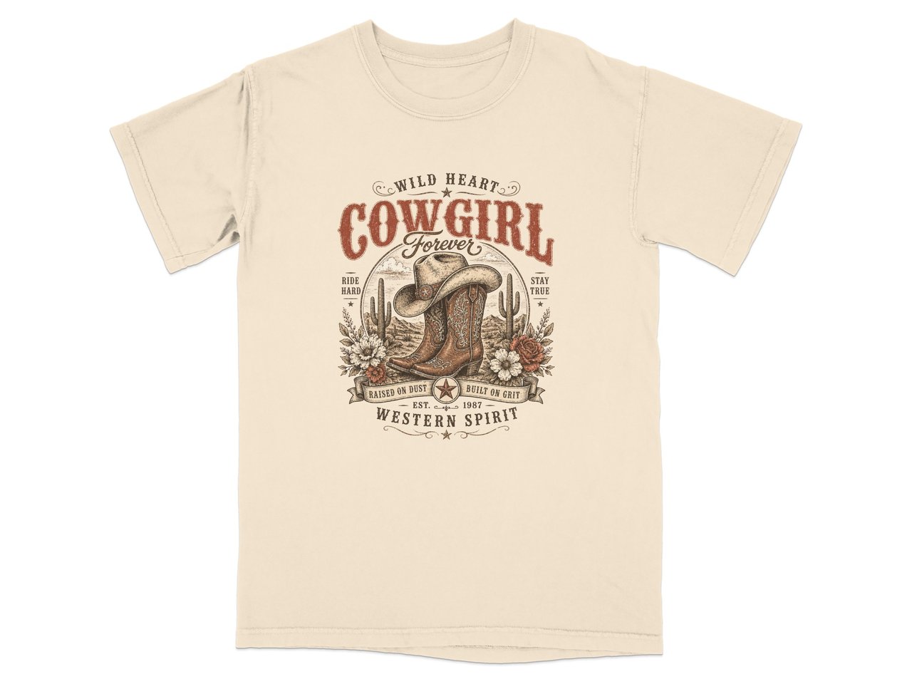 Wild Heart Cowgirl Forever Tee