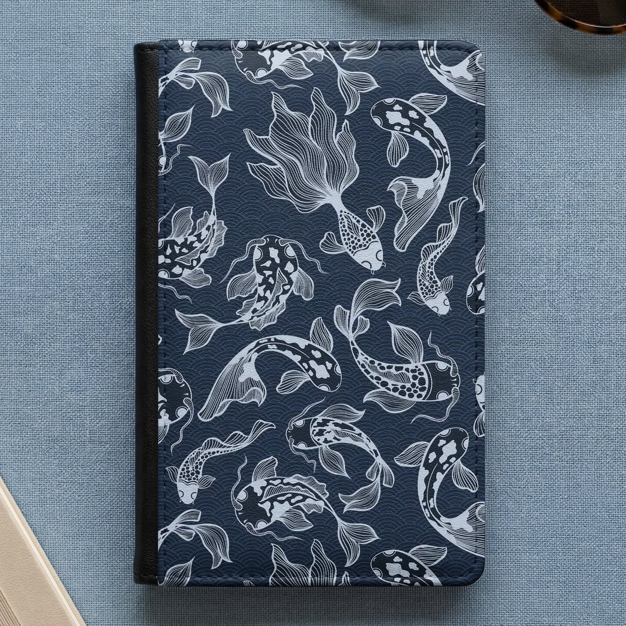 Japanese Koi Fish Passport Cover