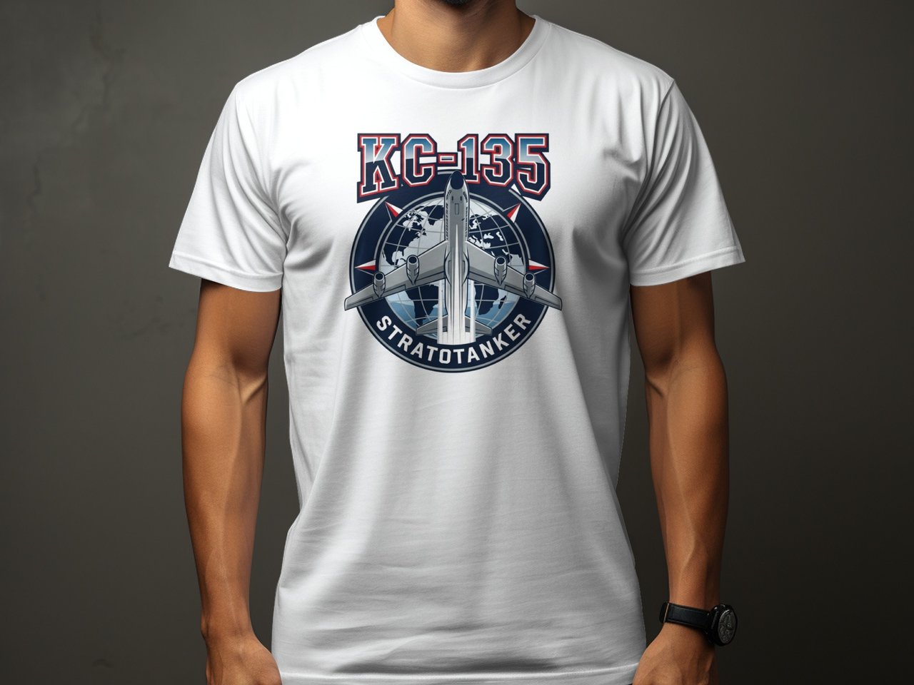 KC-135 Stratotanker T-Shirt, Military Aviation Shirt, Air Force Veteran Gift, Tanker Pilot Crew Tee, Airplane Graphic Retro Apparel