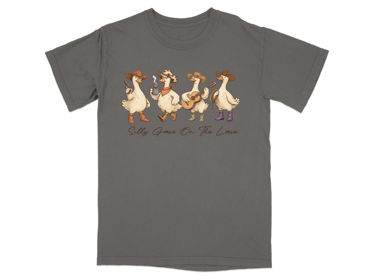 Silly Goose On The Loose Western Tee 🤠