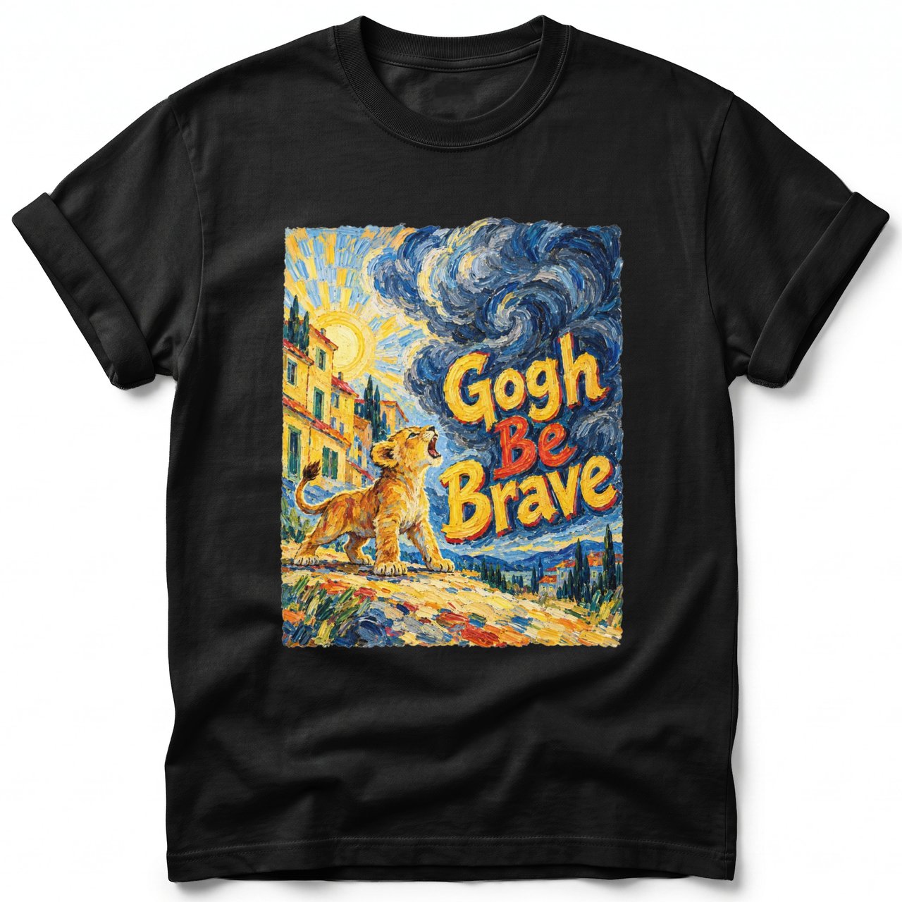 Gogh Be Brave ~ Comfort Colors Premium Tee