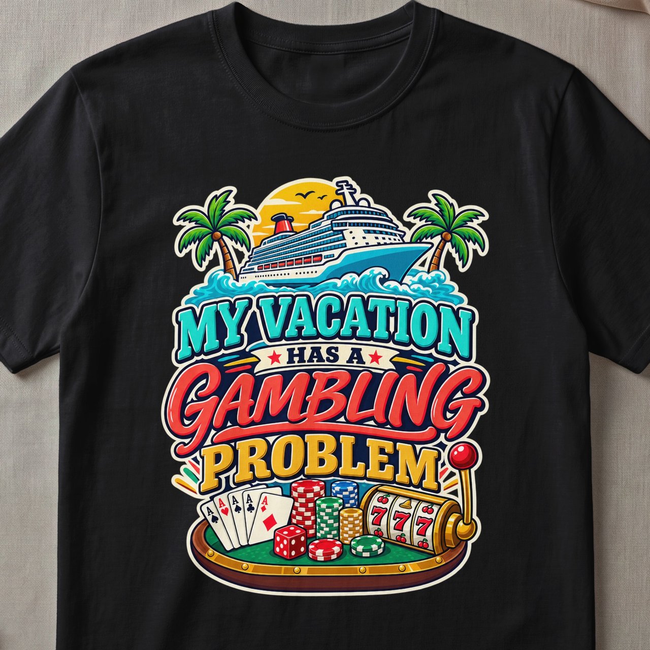 My Vacation Gambling Problem T-Shirt