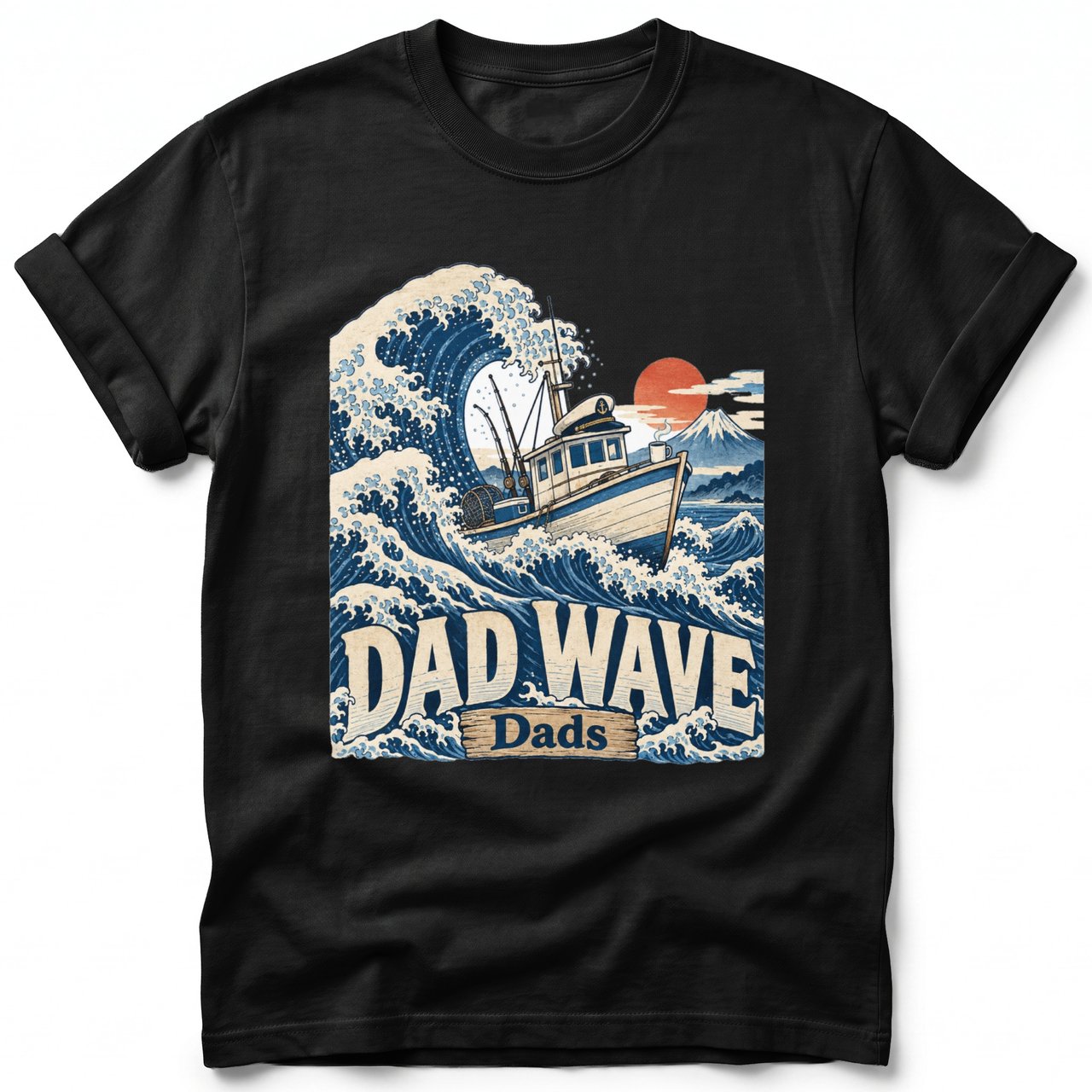 Dad Wave ~ Comfort Colors Premium Tee
