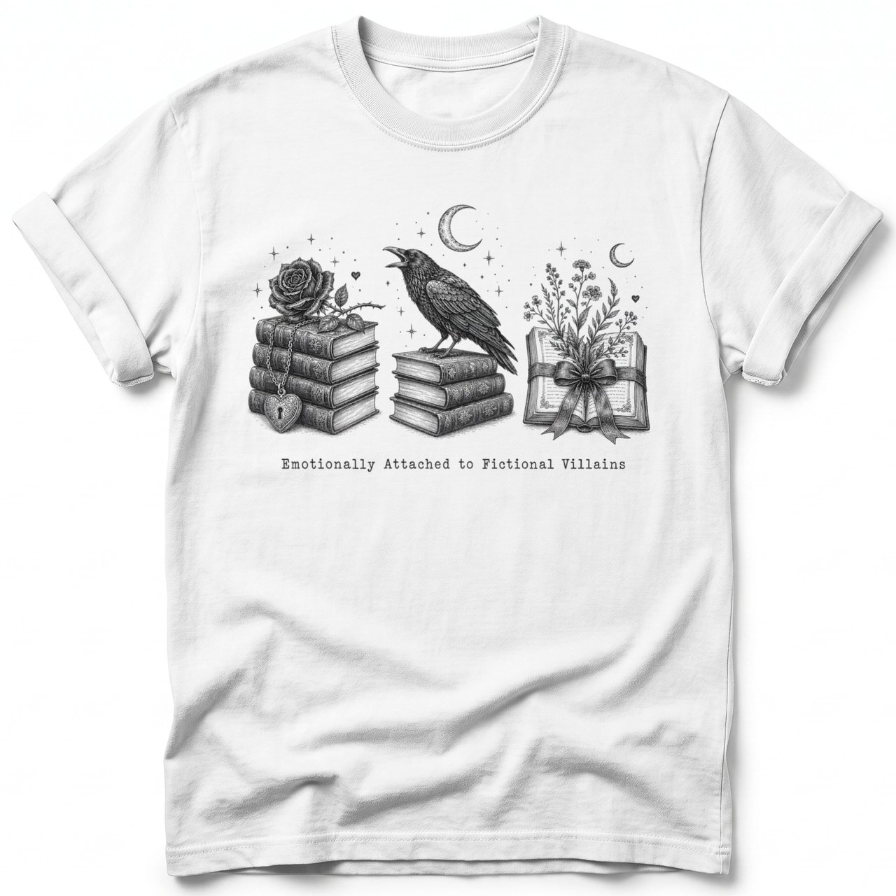 Emotionally Attached Fictional Villains Tee