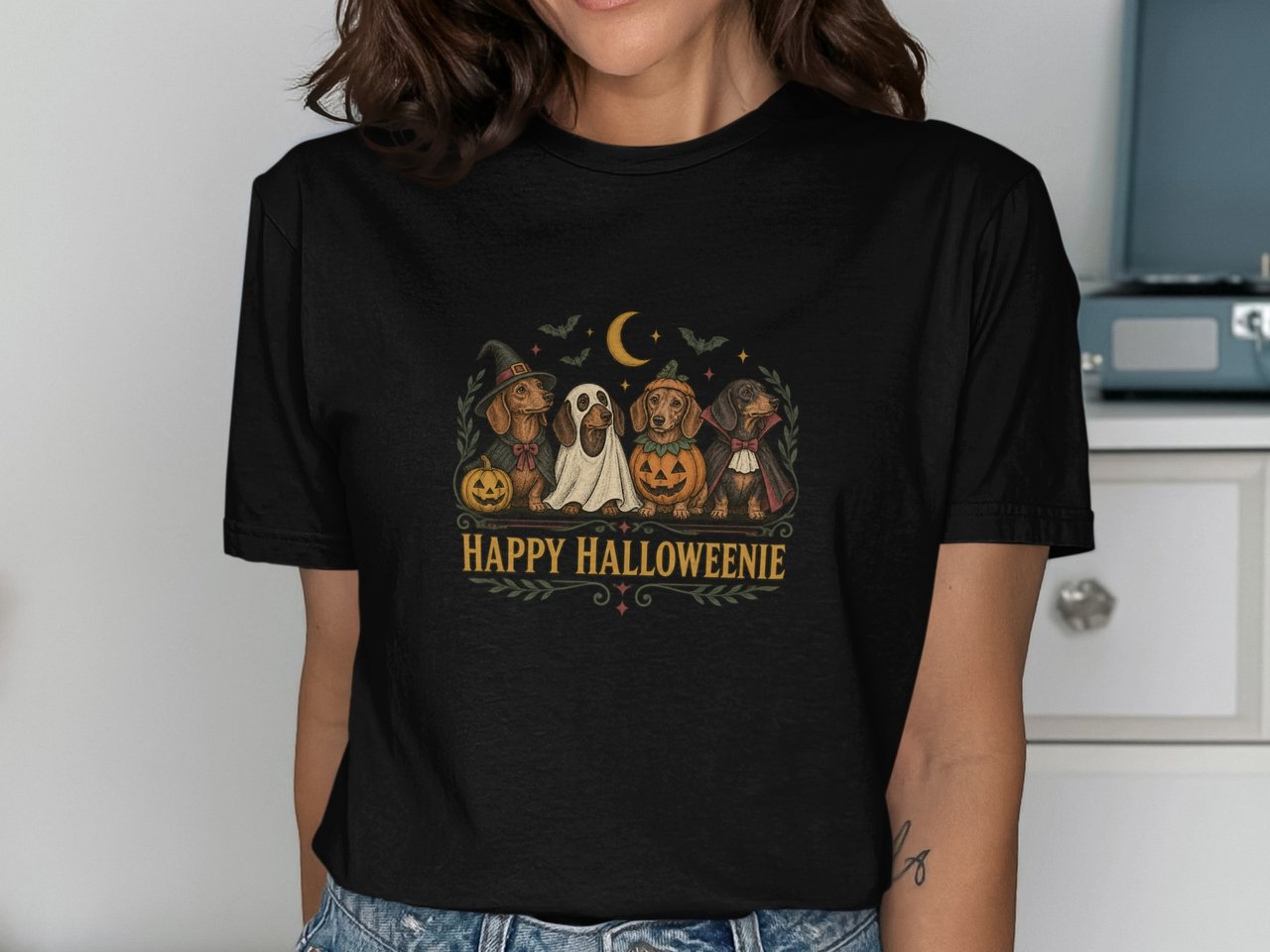 Happy Halloweenie Wiener Dog