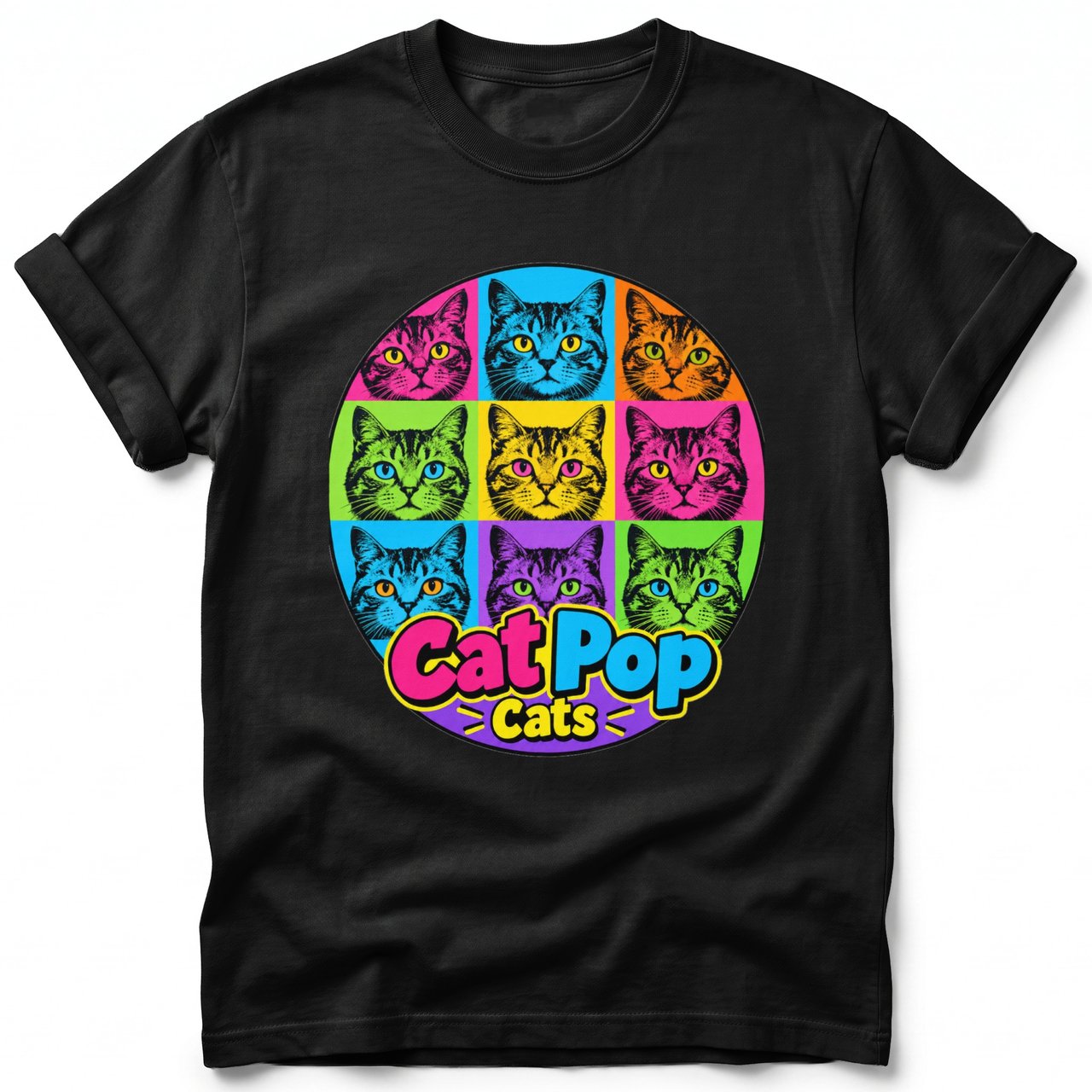 Cat Pop ~ Comfort Colors Premium Tee