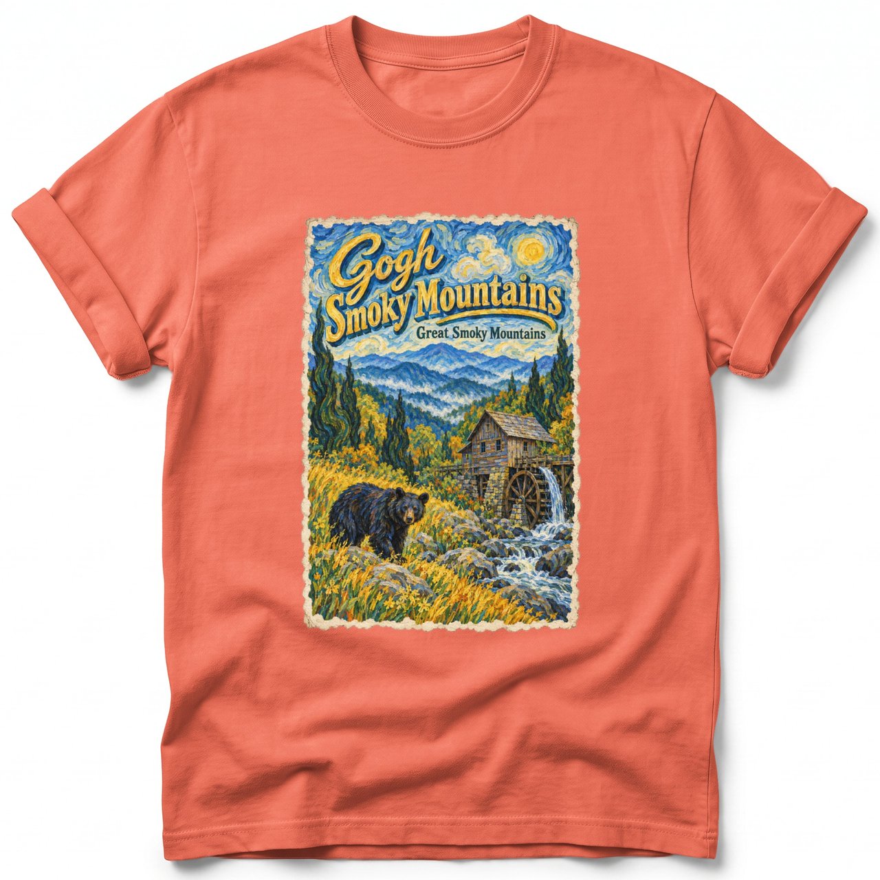 Gogh Smoky Mountains ~ Comfort Colors Premium Tee