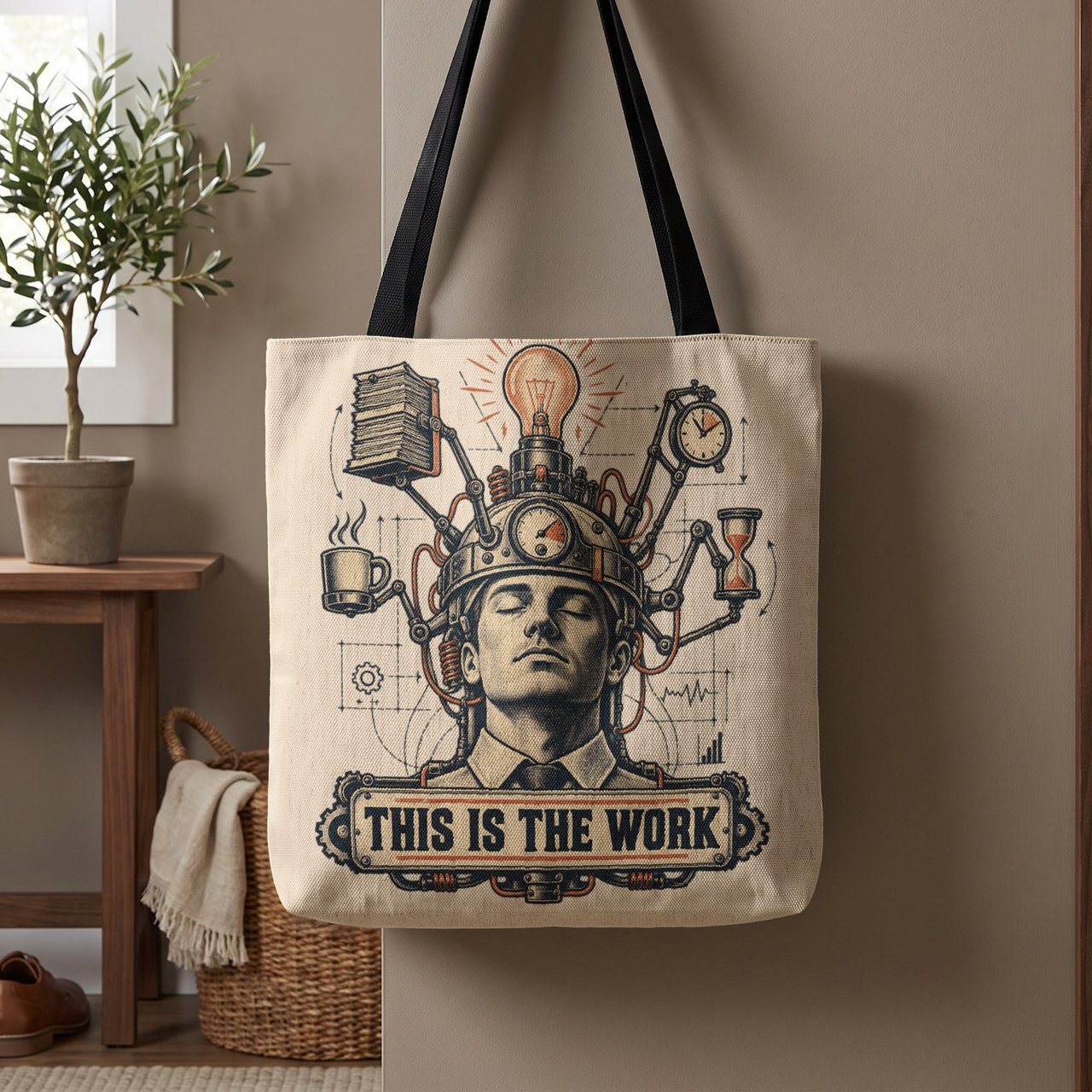 This Is The Work Tote Bag