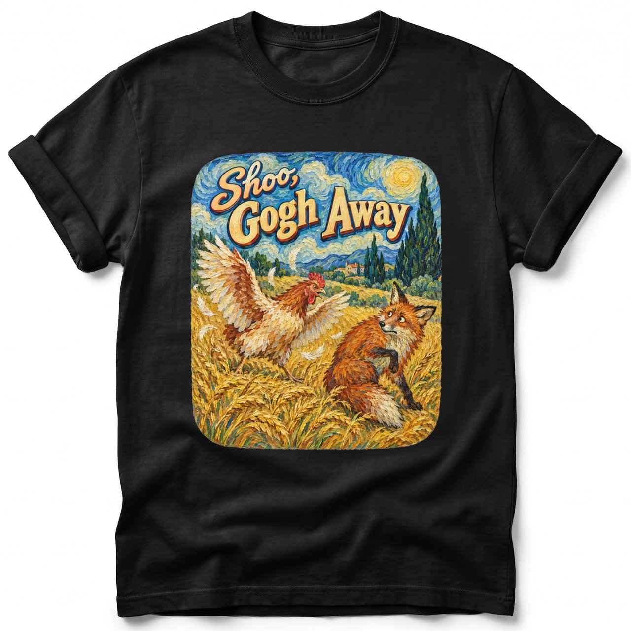Shoo, Gogh Away ~ Comfort Colors Premium Tee