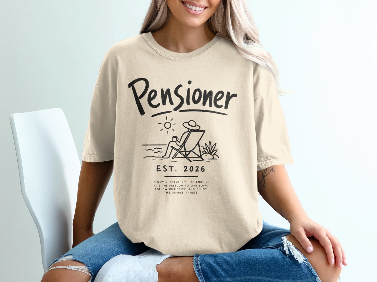 Pensioner EST. 2026 Retreat T-Shirt