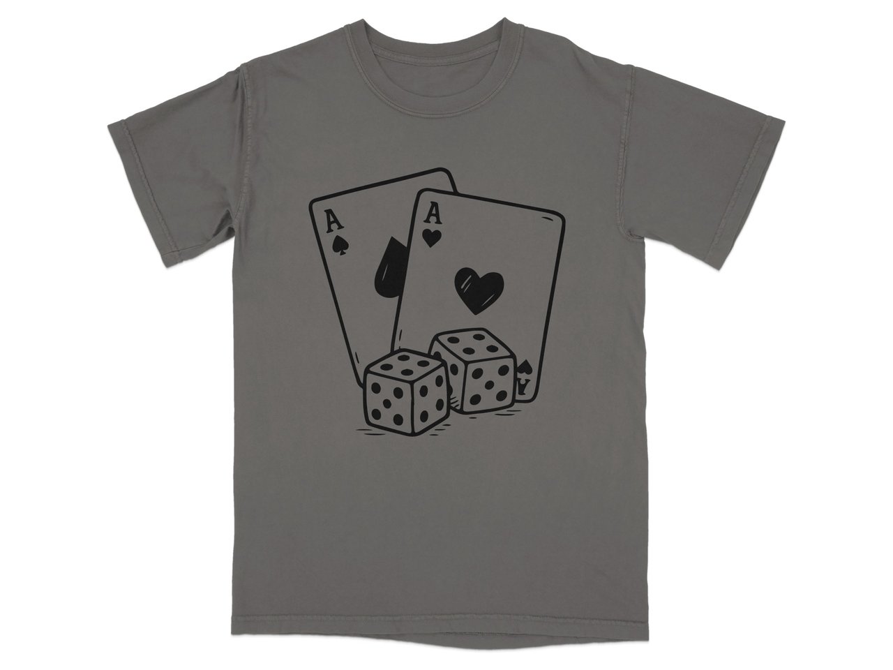 Aces & Dice Luck Graphic T-Shirt
