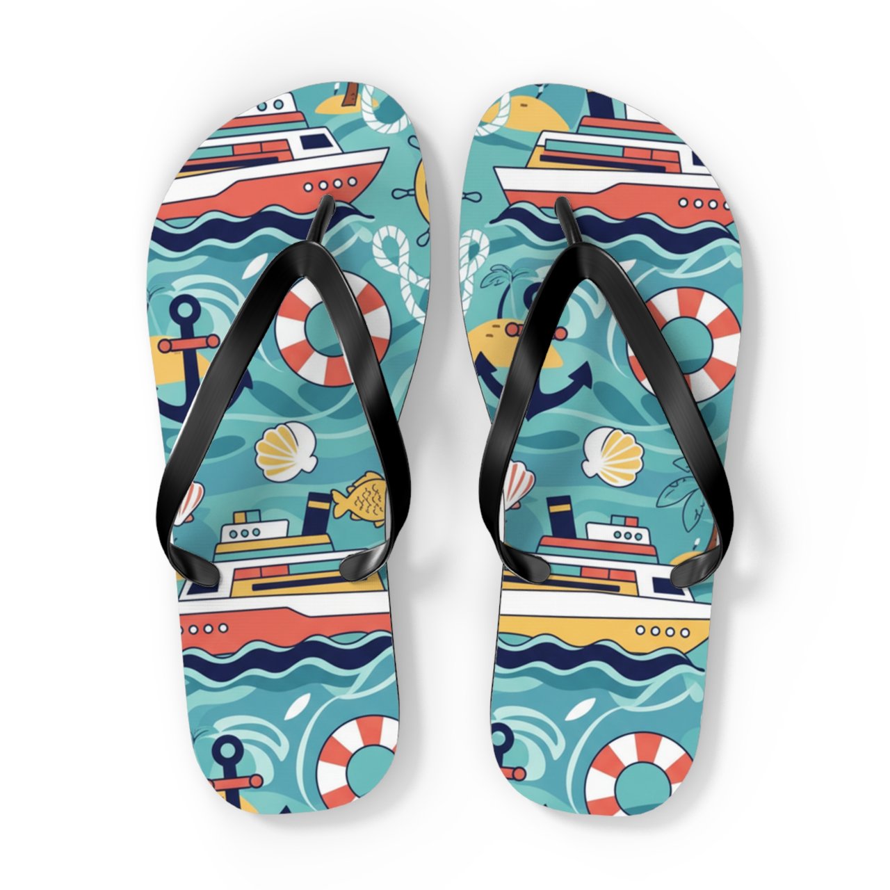 Seaside Voyage Retro Nautical Item
