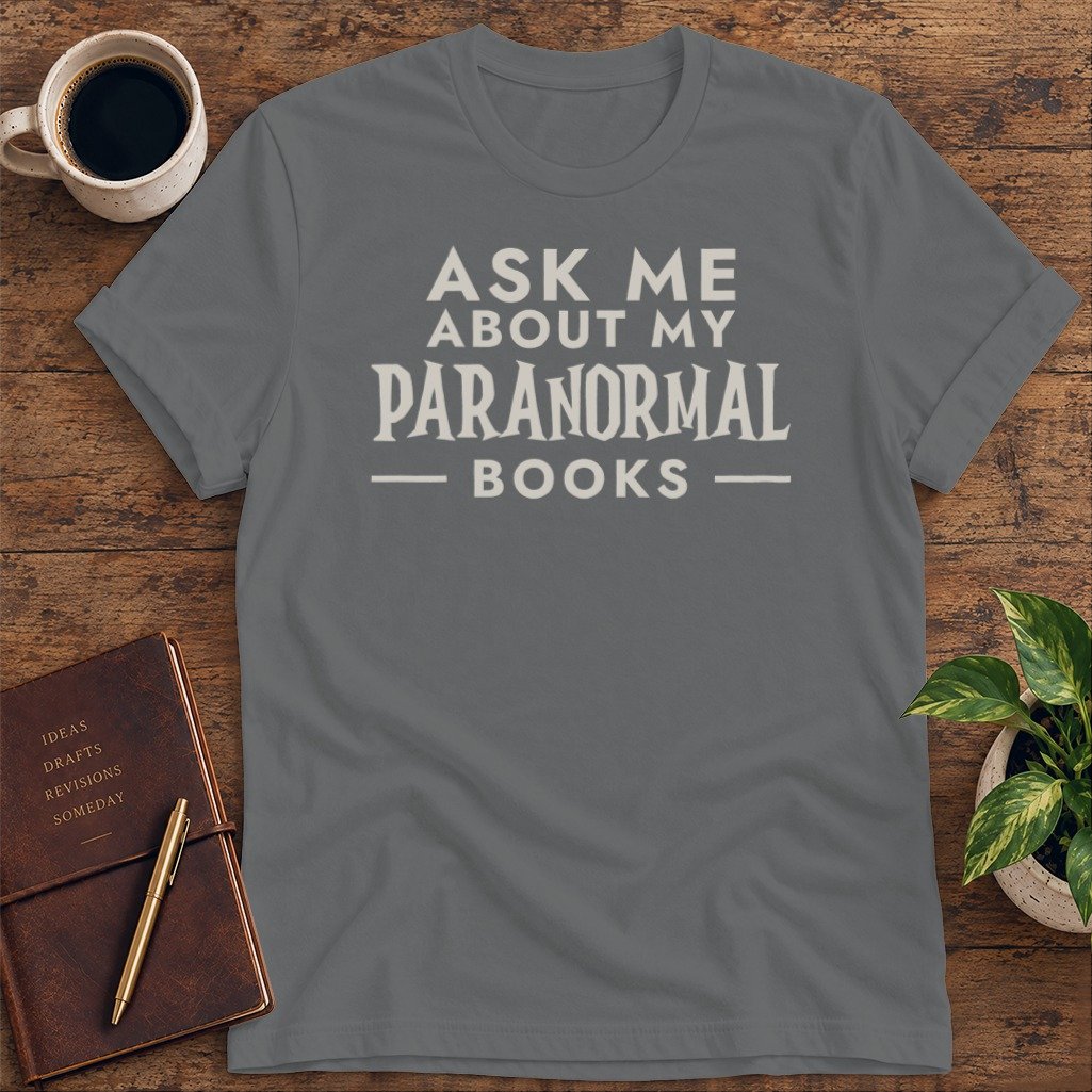 Ask Me About My Paranormal Books Softstyle Tee