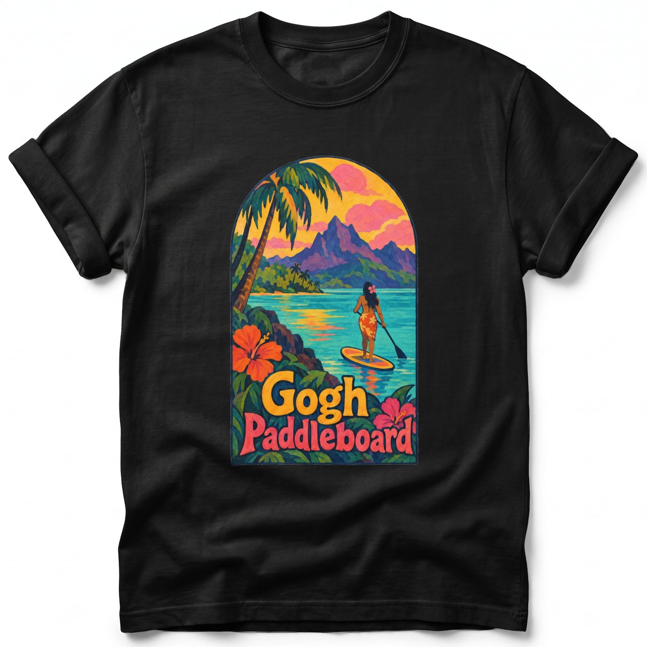 Gogh Paddleboard ~ Comfort Colors Premium Tee