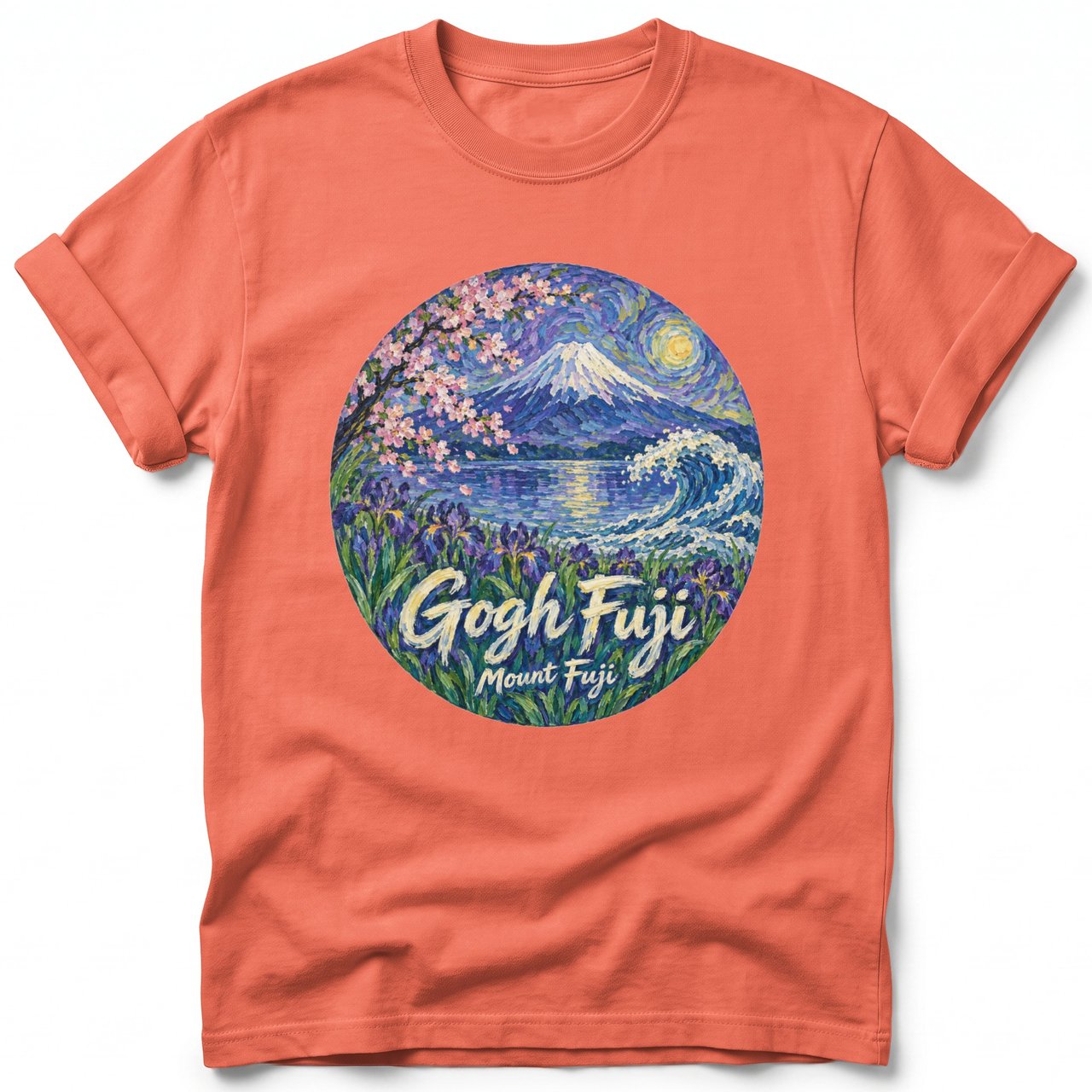 Gogh Fuji ~ Comfort Colors Premium Tee