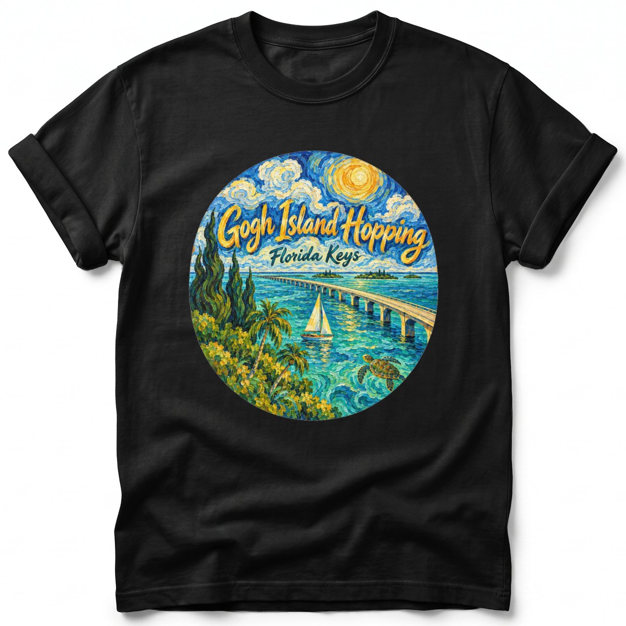 Gogh Island Hopping ~ Comfort Colors Premium Tee