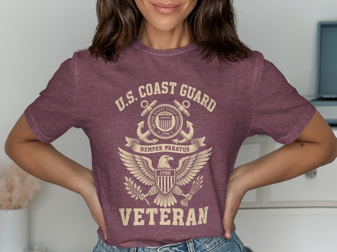 US Coast Guard Veteran Tee
