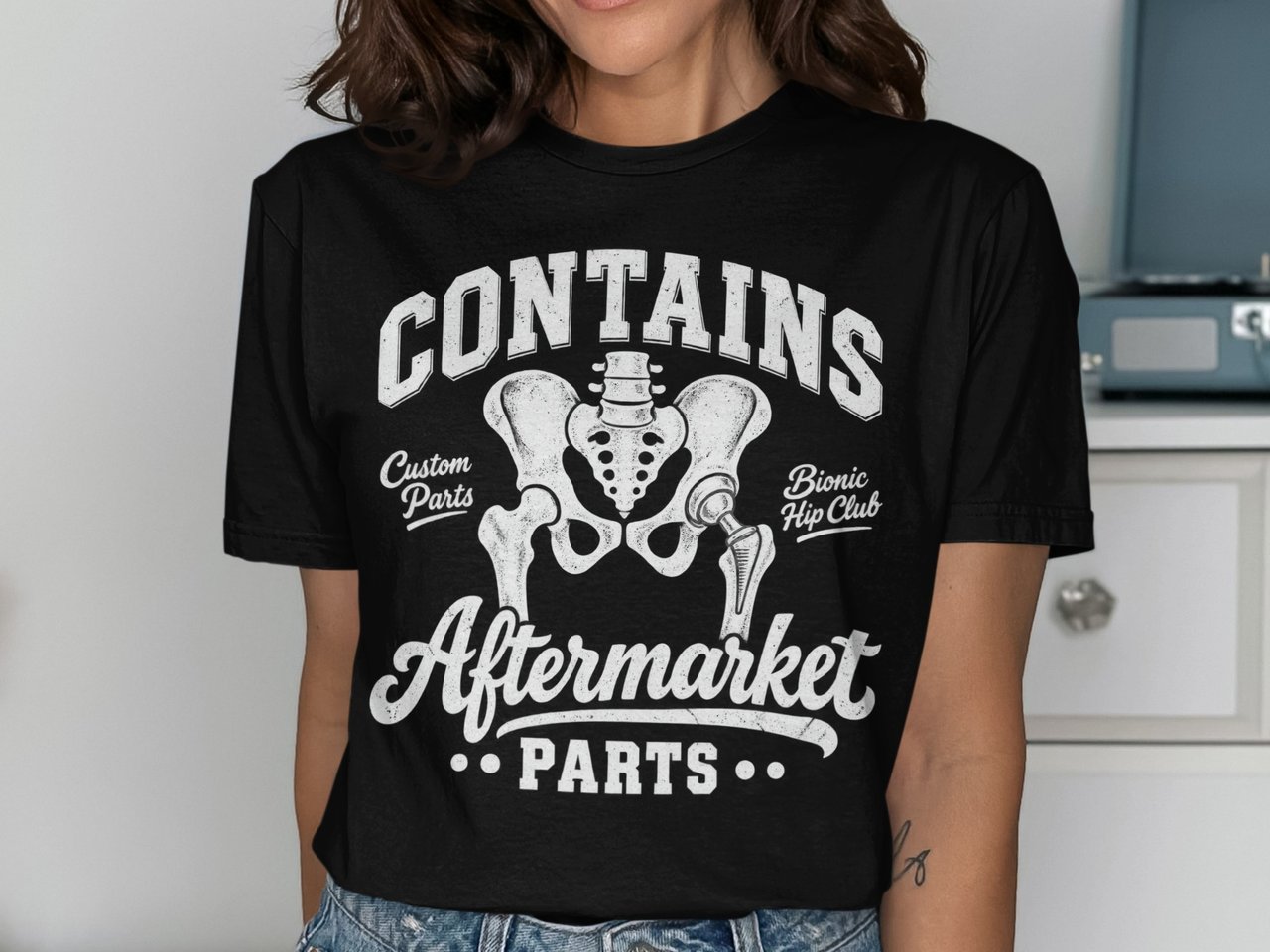 Contains Aftermarket Parts Tee