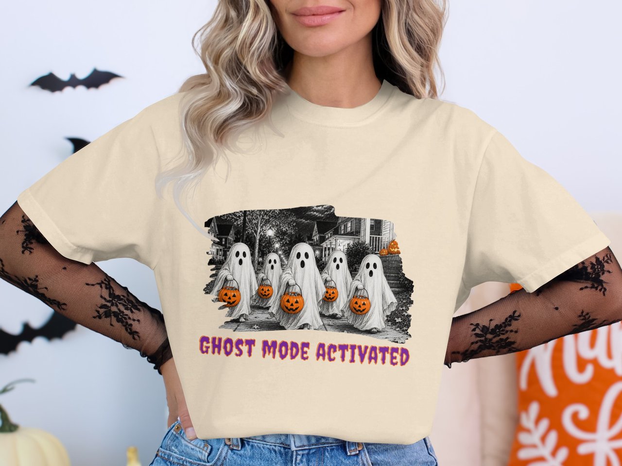 Ghost Mode Activated Graphic T-Shirt