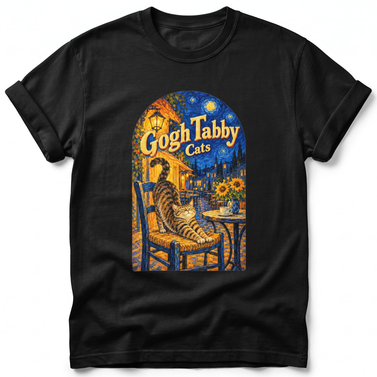 Gogh Tabby ~ Comfort Colors Premium Tee