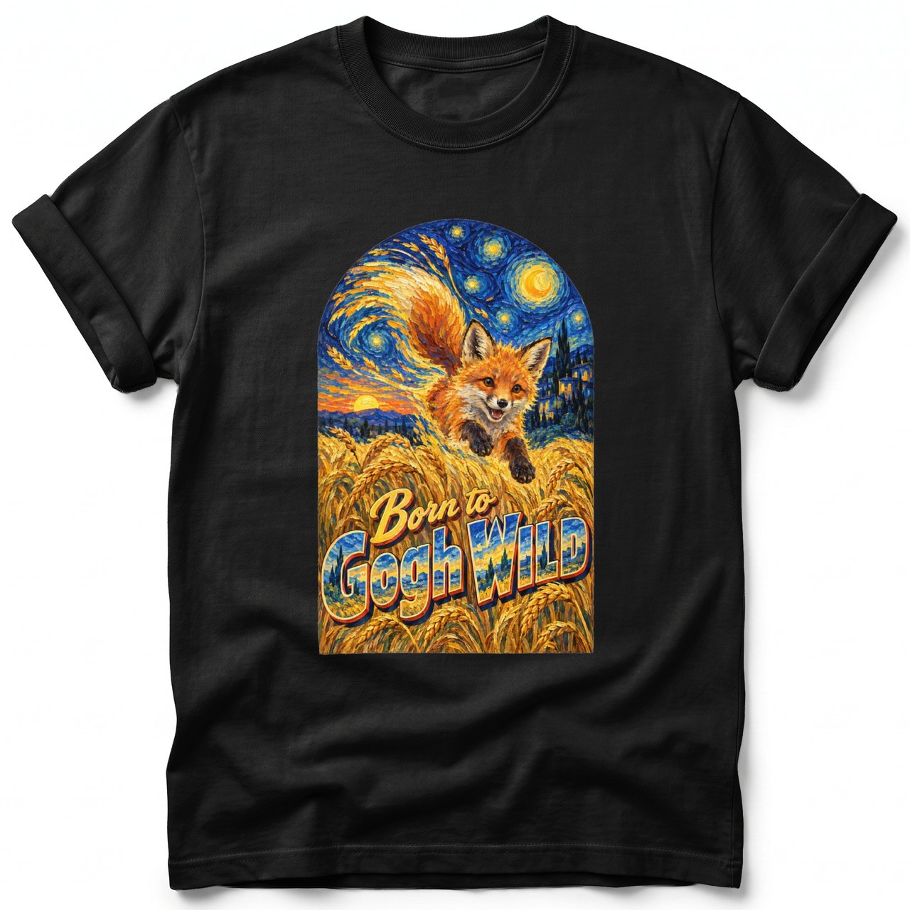 Born to Gogh Wild ~ Comfort Colors Premium Tee