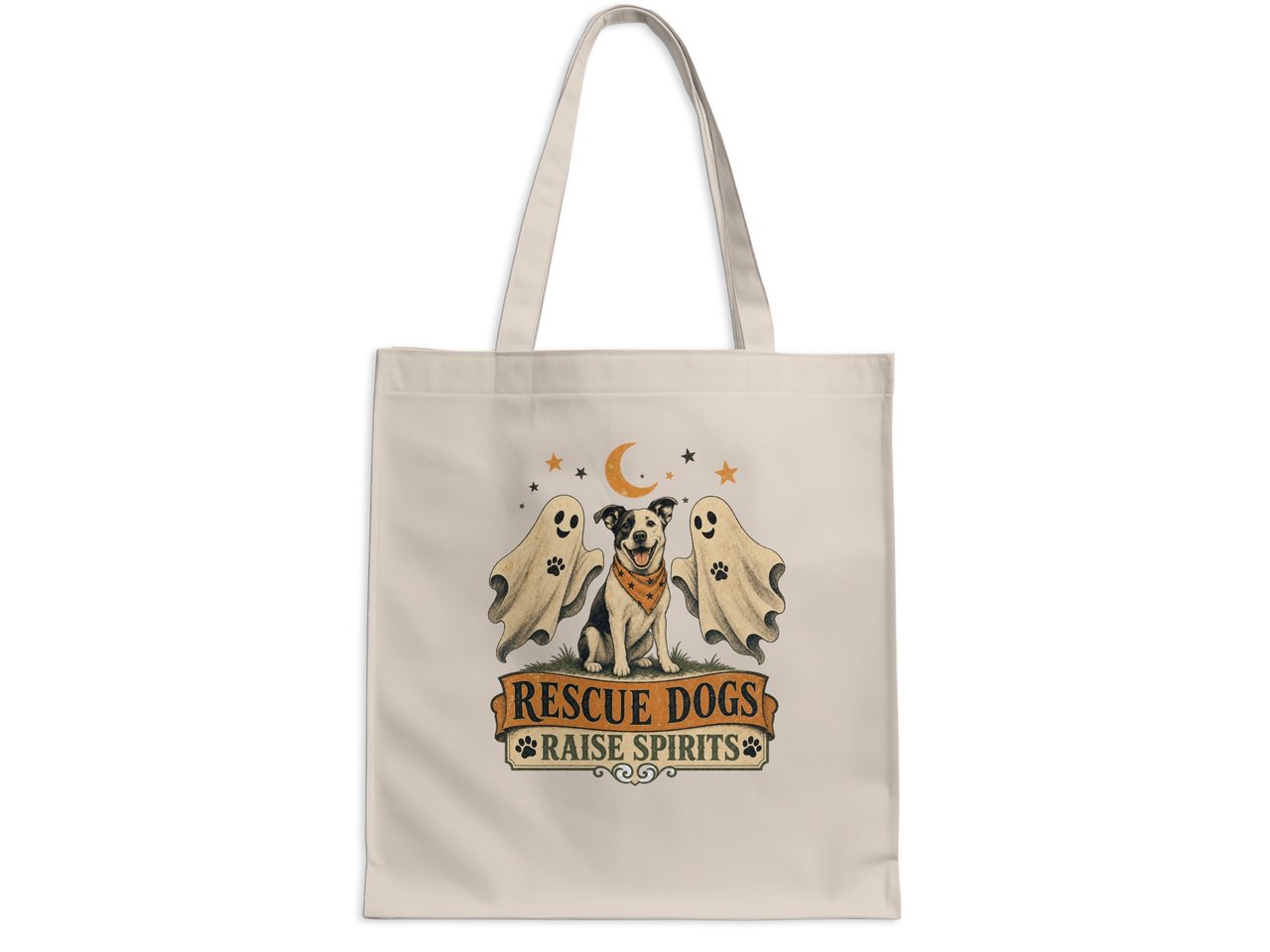 Rescue Dogs Raise Spirits Tote Bag