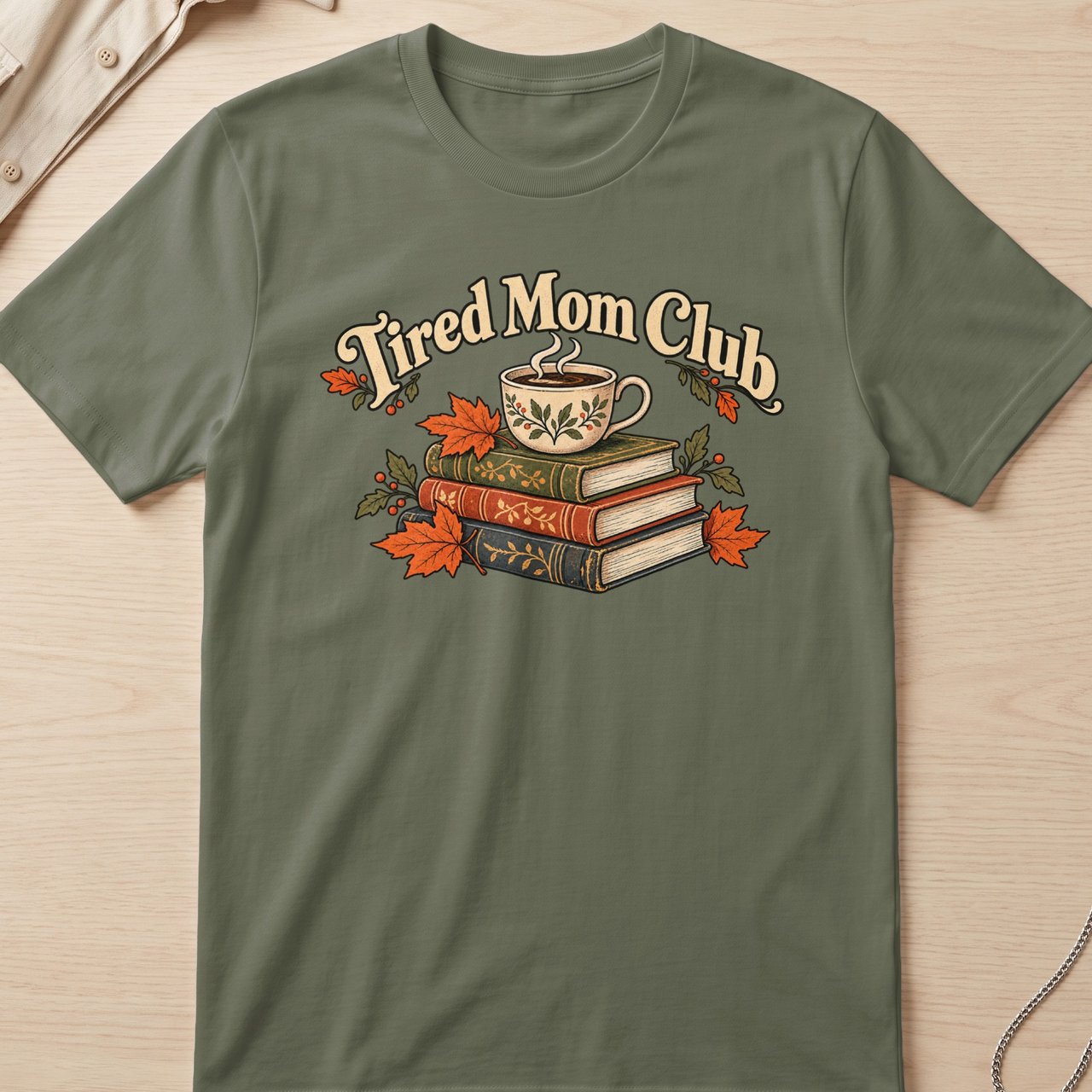 Tired Mom Club Fall Tee