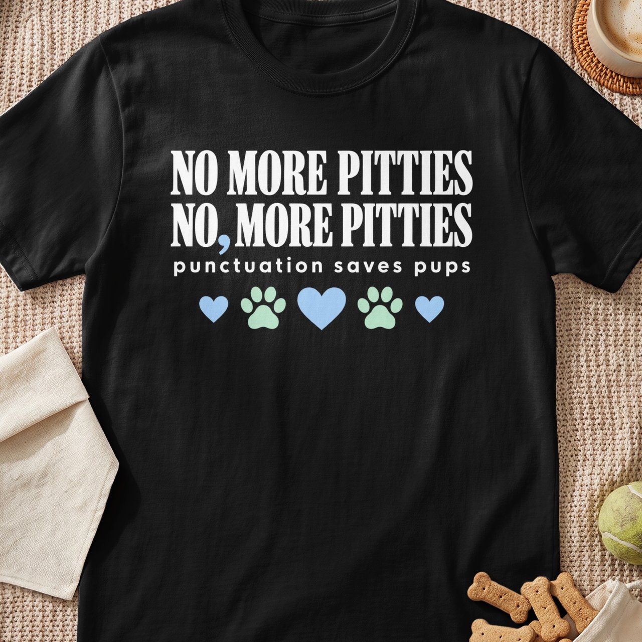 No More Pitties Punctuation Tee