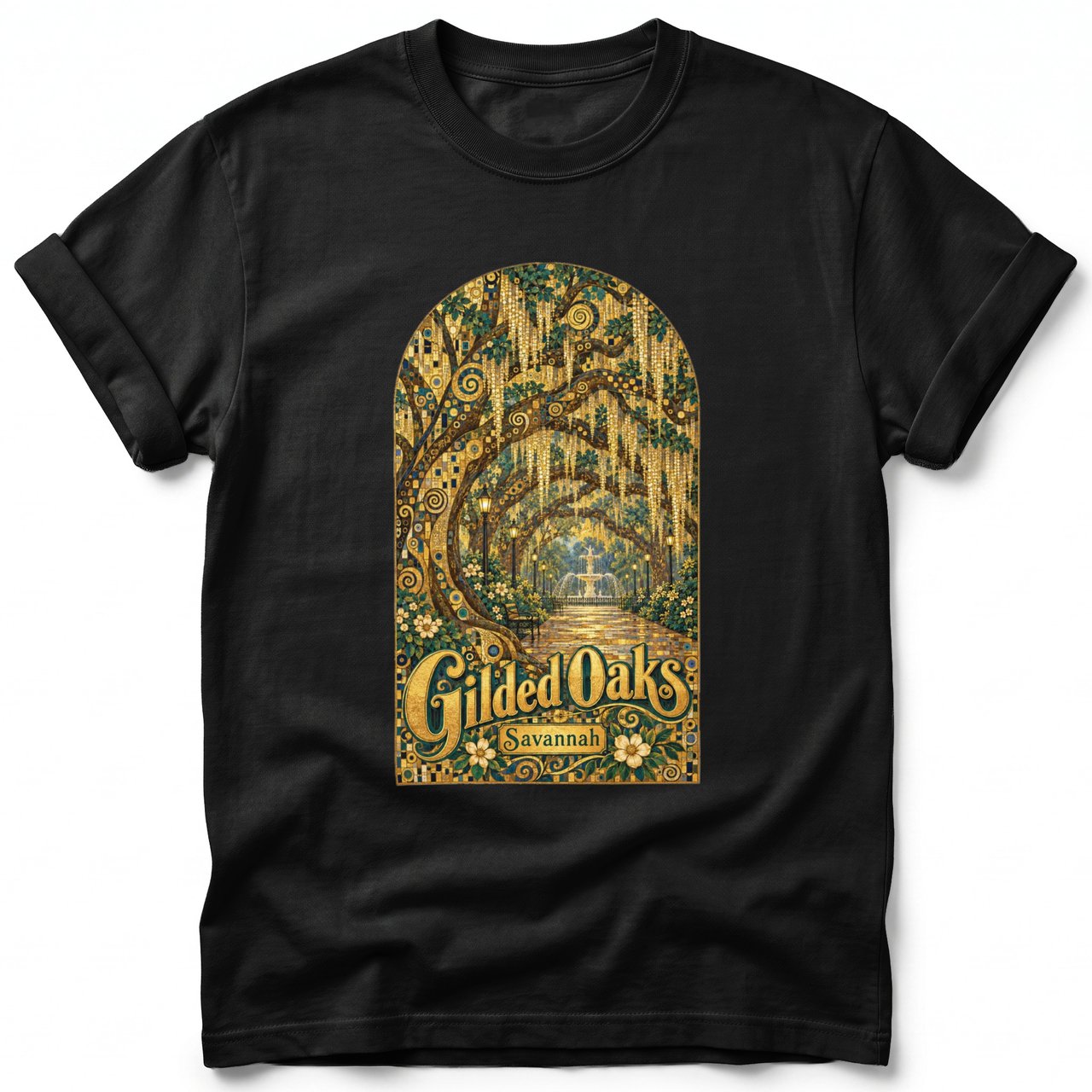 Gilded Oaks ~ Comfort Colors Premium Tee