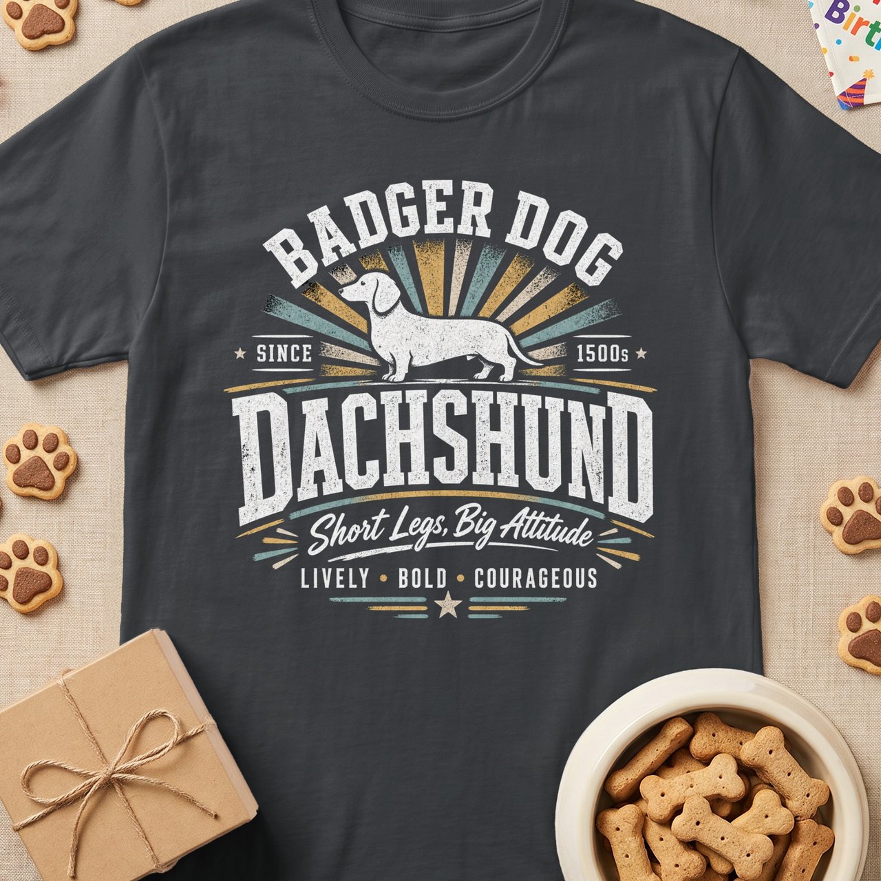 Bad Dog Dachshund T-Shirt