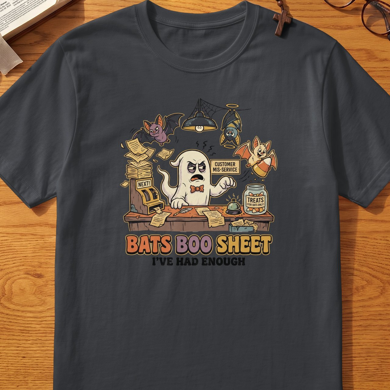 Bats Boo Sheet Ive Had Enough Tee