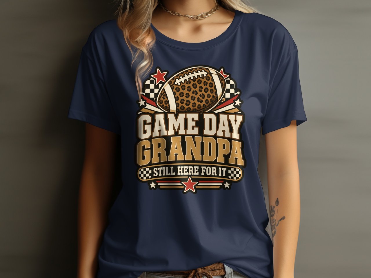 Game Day Grandpa T-Shirt or Sweatshirt