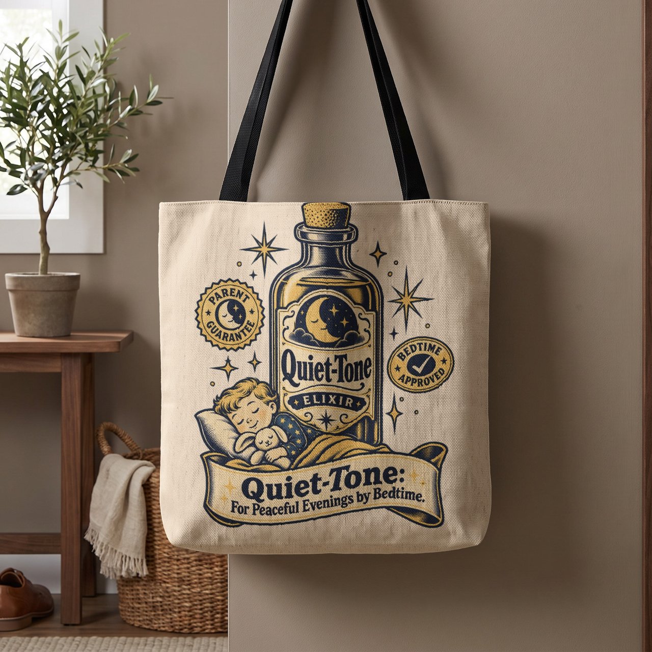 Quiet-Tone Elixir Tote Bag