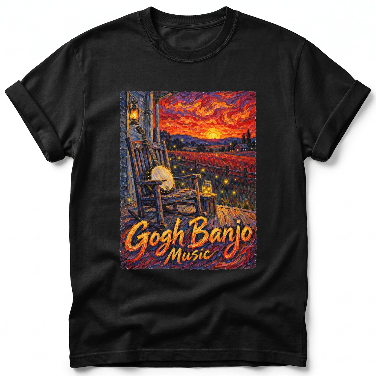 Gogh Banjo ~ Comfort Colors Premium Tee
