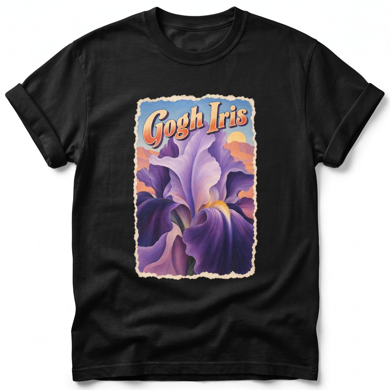 Gogh Iris ~ Comfort Colors Premium Tee