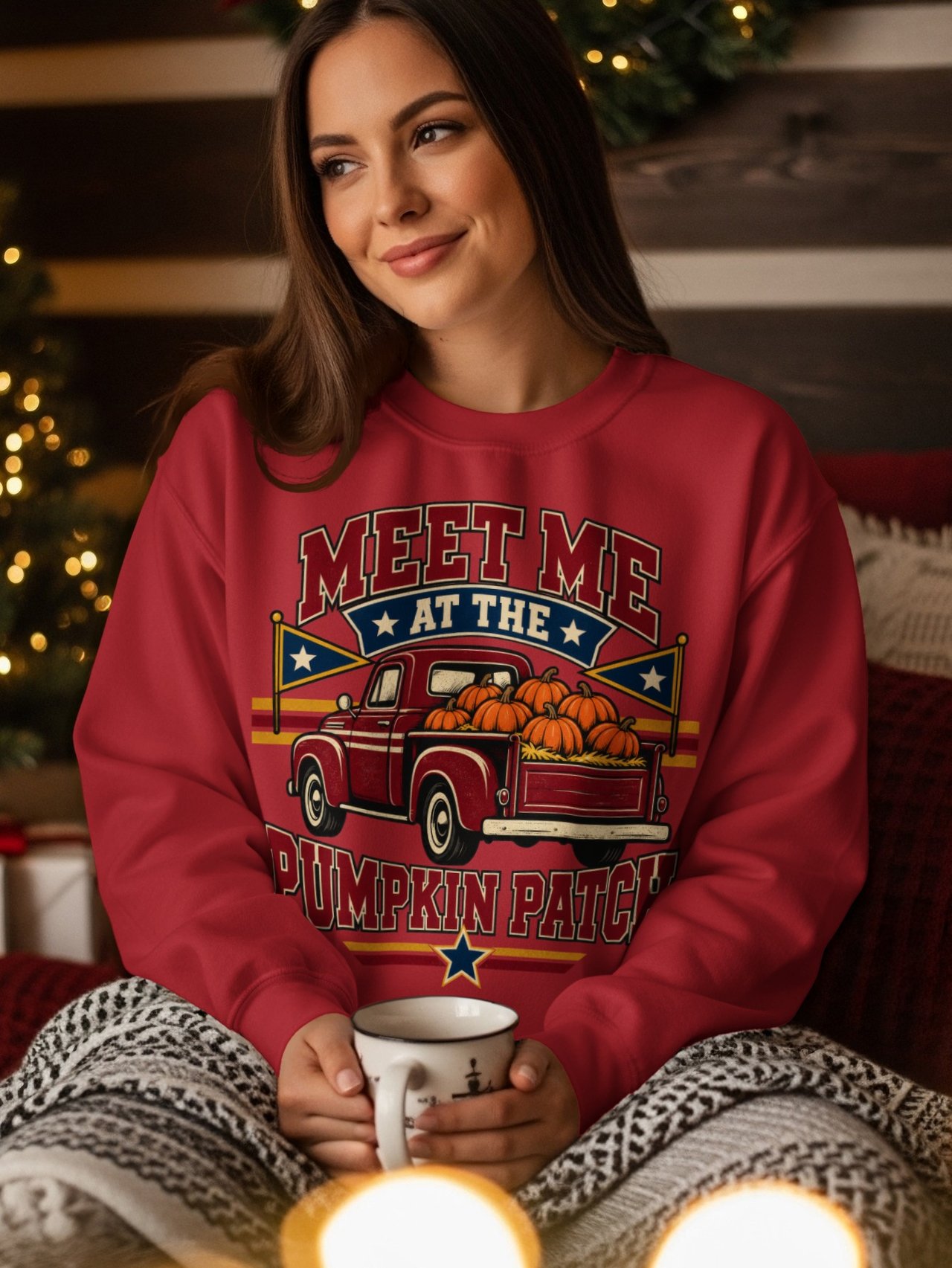 Meet Me At The Pumpkin Patch Sweatshirt, Retro Fall Truck Hoodie, Vintage Autumn Graphic Tote Bag, Cozy Country Farmhouse Fall Outfit
