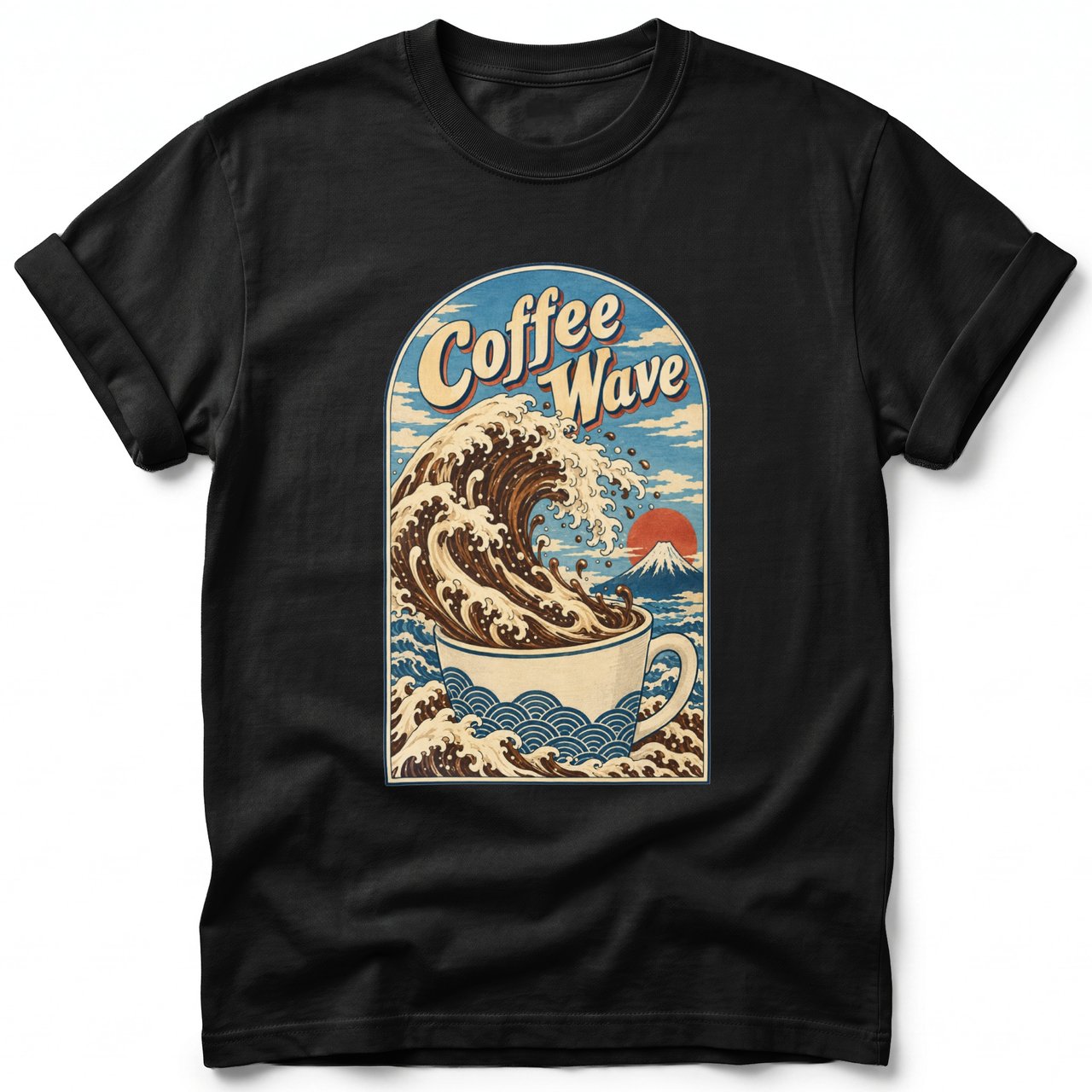 Coffee Wave ~ Comfort Colors Premium Tee