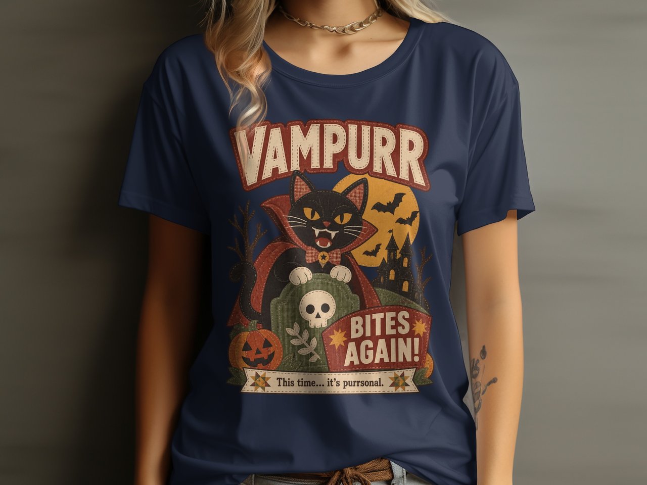 Vampurr Bites Again Tee or Sweatshirt