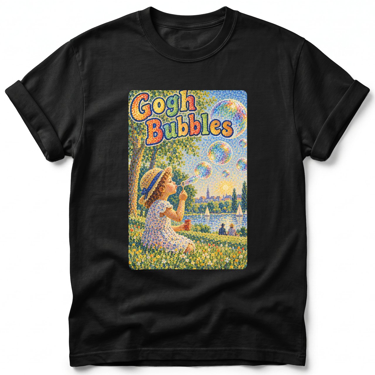 Gogh Bubbles ~ Comfort Colors Premium Tee