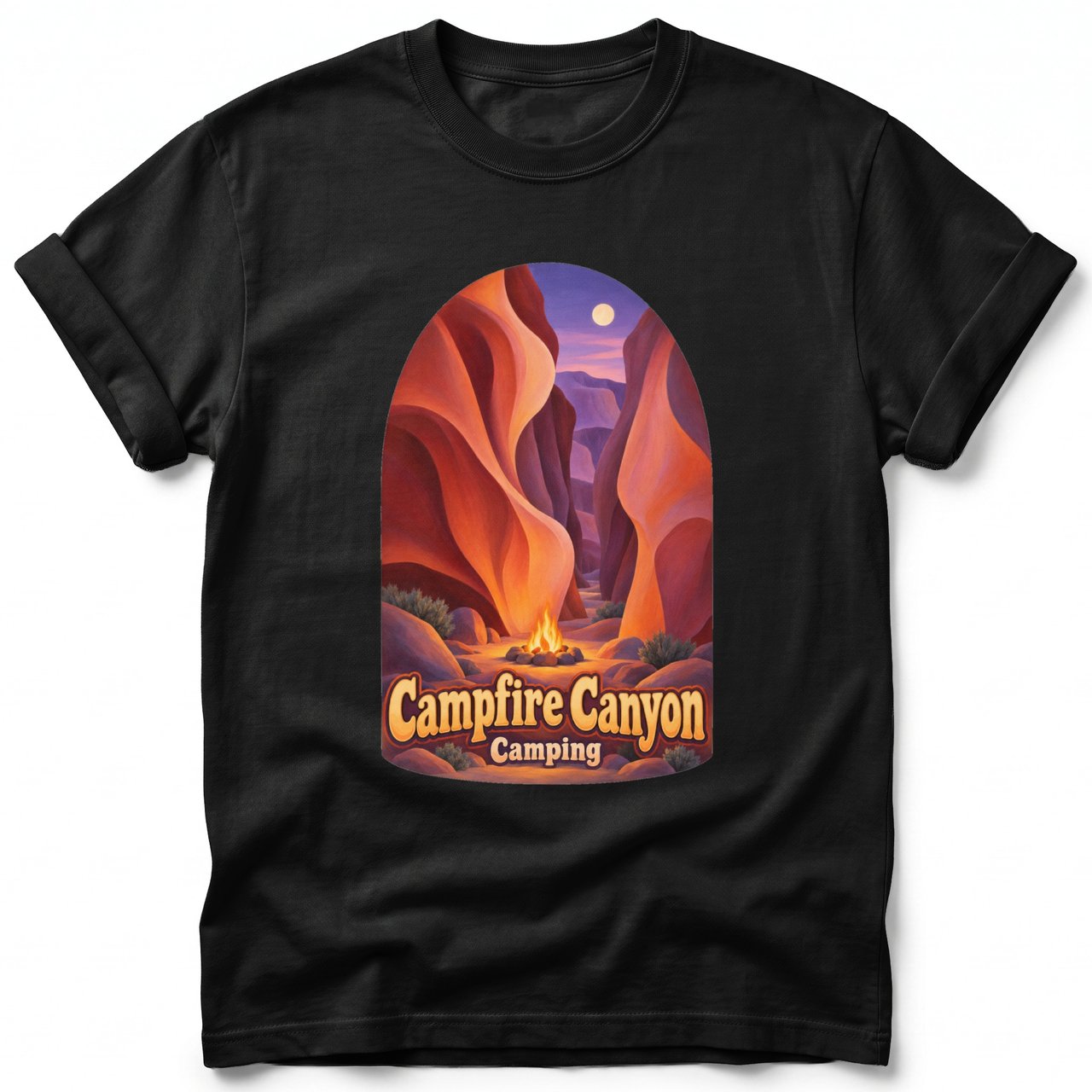 Campfire Canyon ~ Comfort Colors Premium Tee