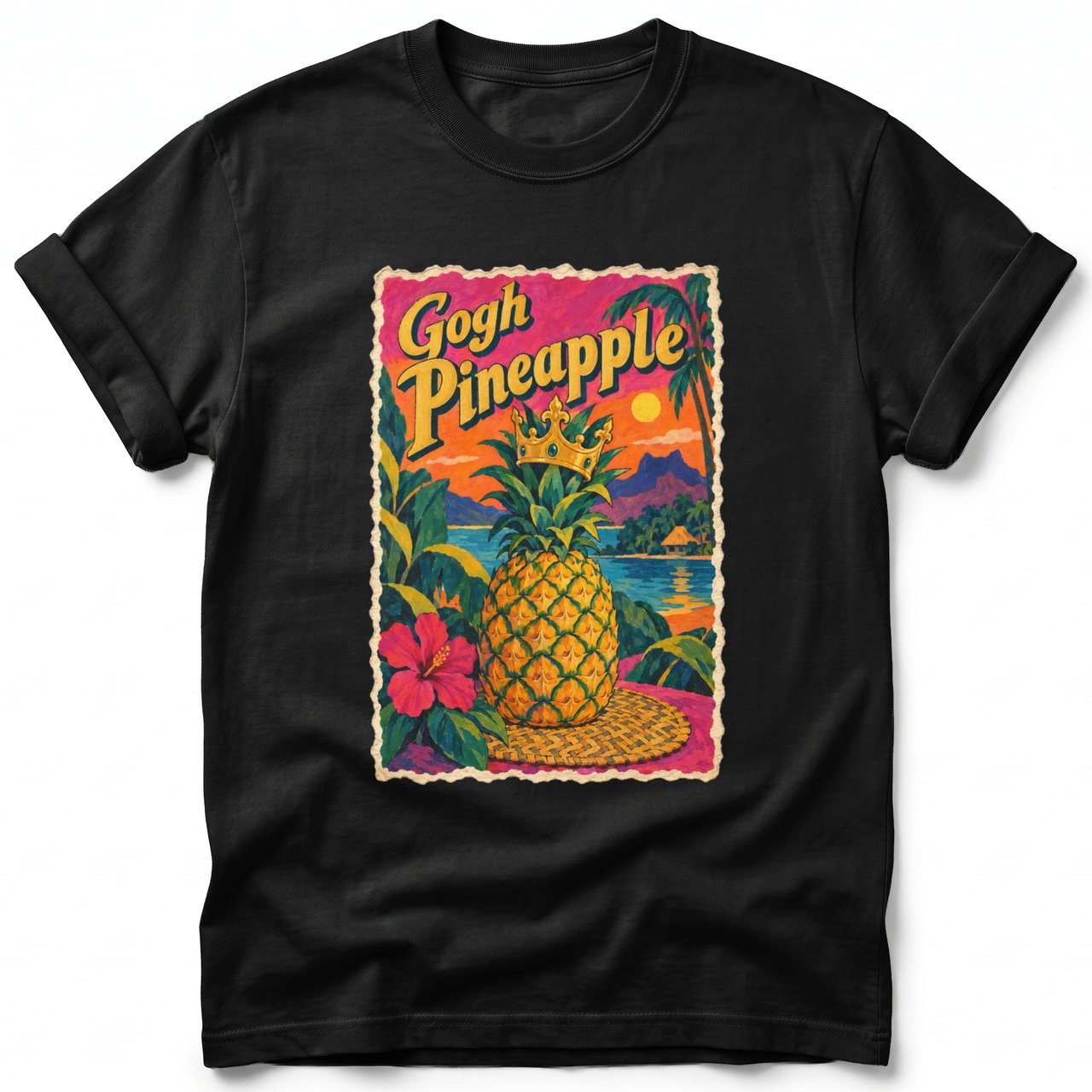 Gogh Pineapple ~ Comfort Colors Premium Tee