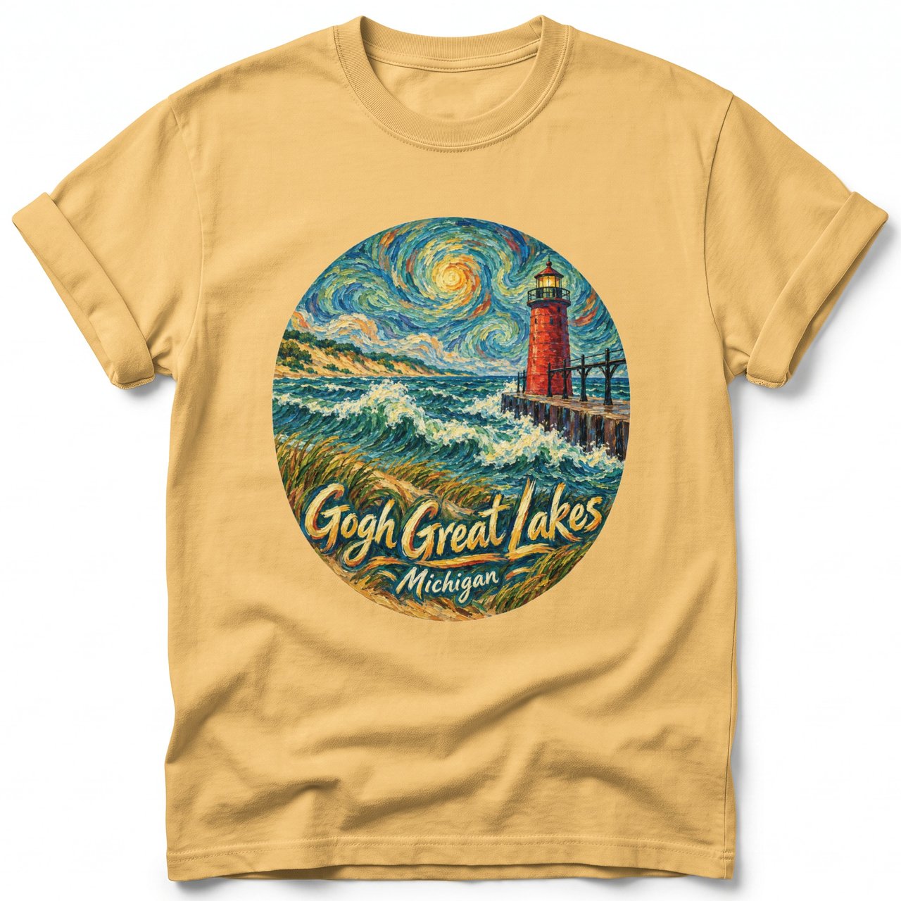 Gogh Great Lakes ~ Comfort Colors Premium Tee