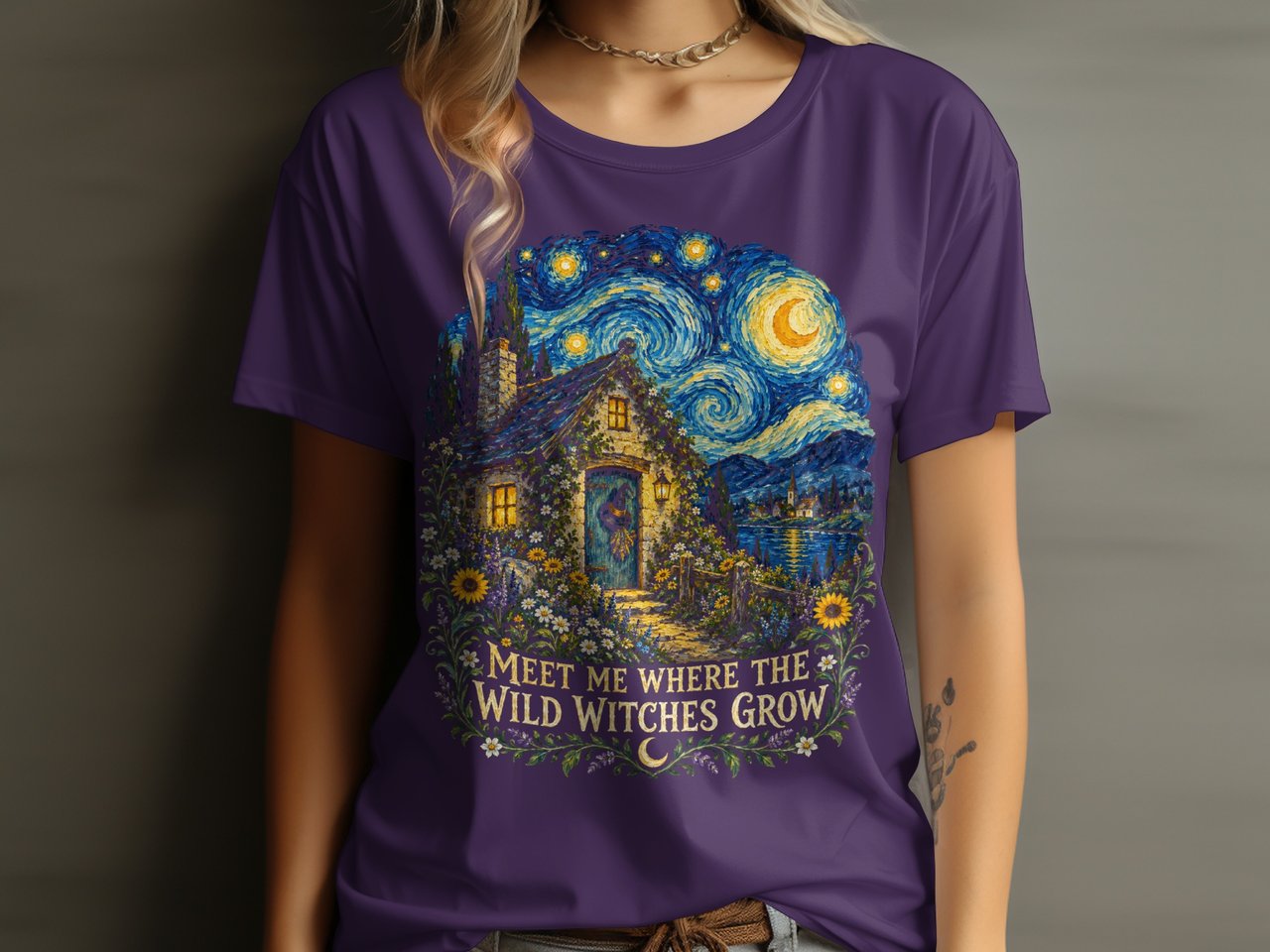 Where The Wild Witches Grow Tee or Sweatshirt